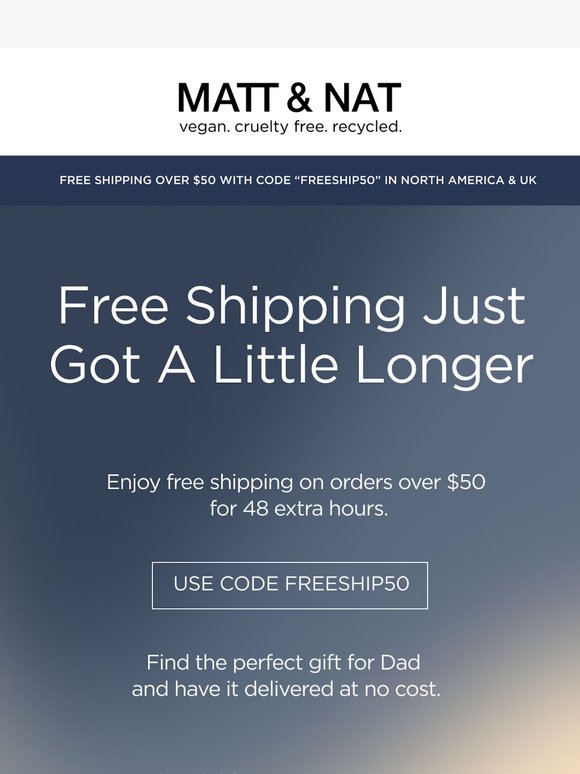 Free Shipping Just Got a Little Longer