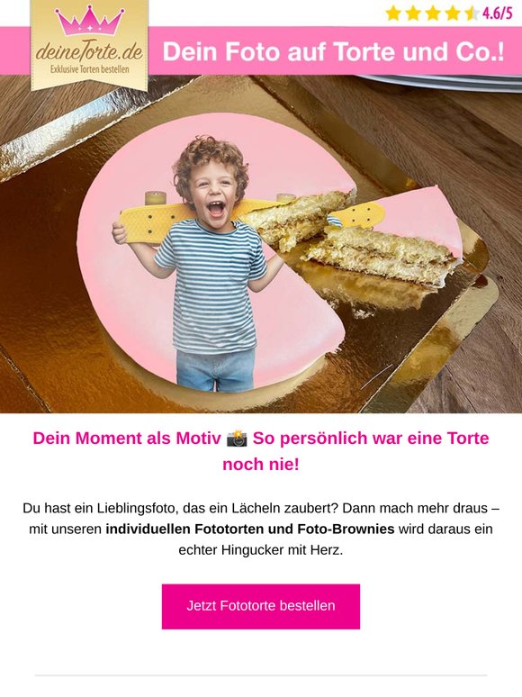 Torte mit Deinem Foto 📸