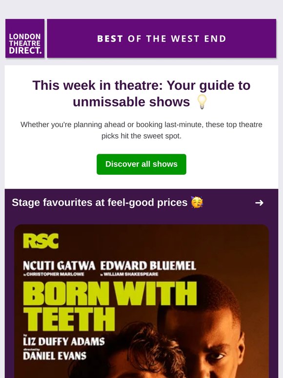 Theatre deals, hot picks & June gems await ✨