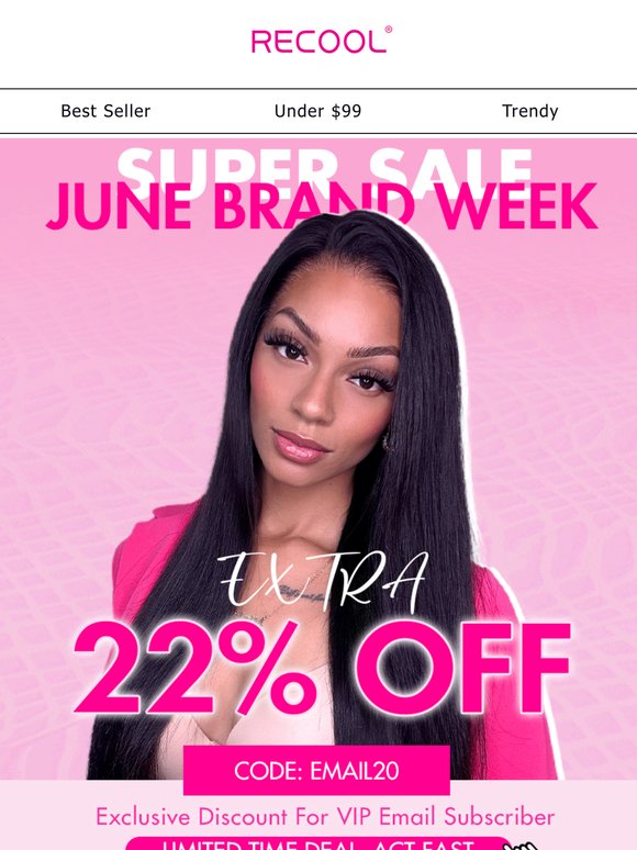 Going Fast! June Brand Week SUUPER Sale Starts Now