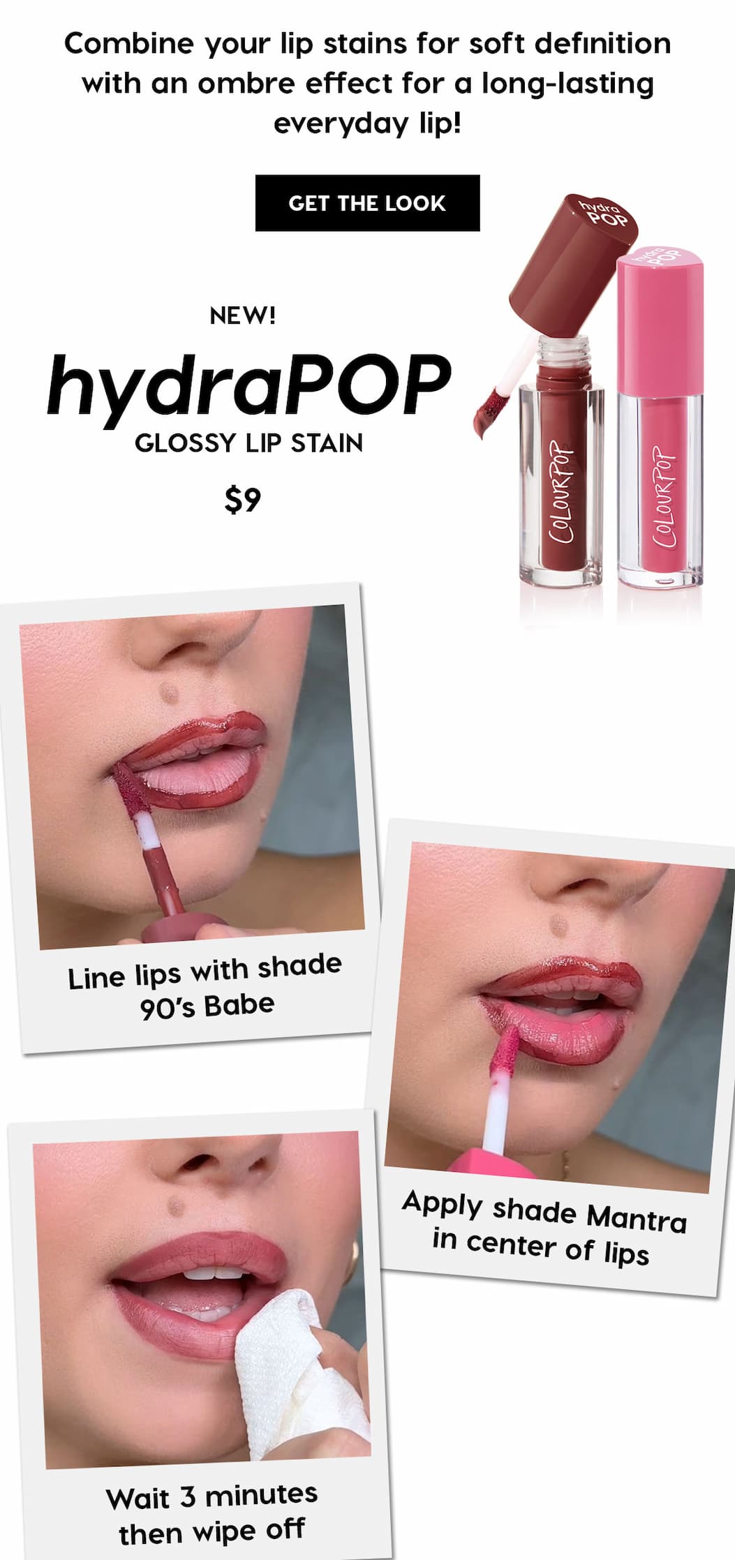 NEW HydraPop Glossy Lip Stain