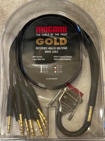 Used Mogami Gold 8-Channel DB25 to 1/4