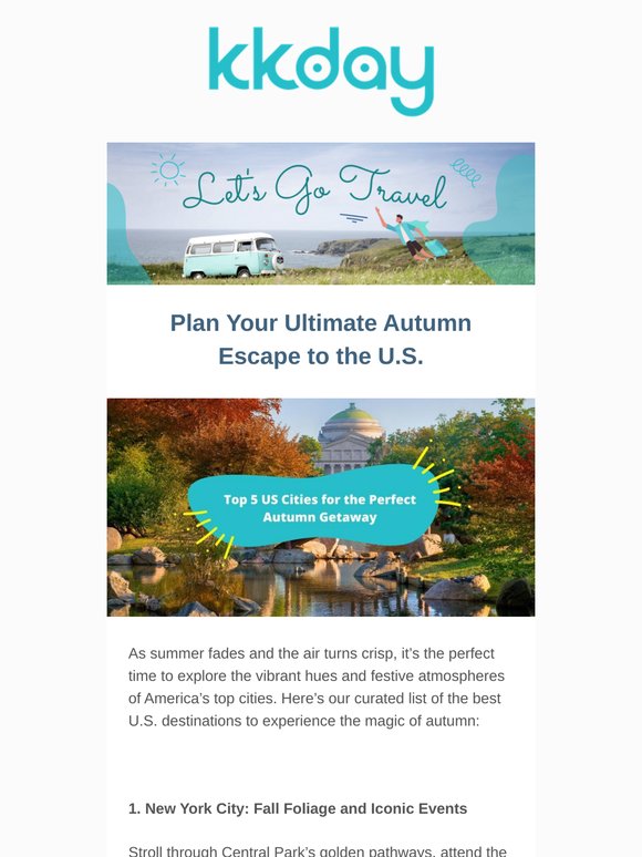 🍁 Top 5 U.S. Cities for the Perfect Autumn Getaway