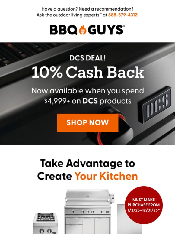 Get cash back on your new kitchen 💰