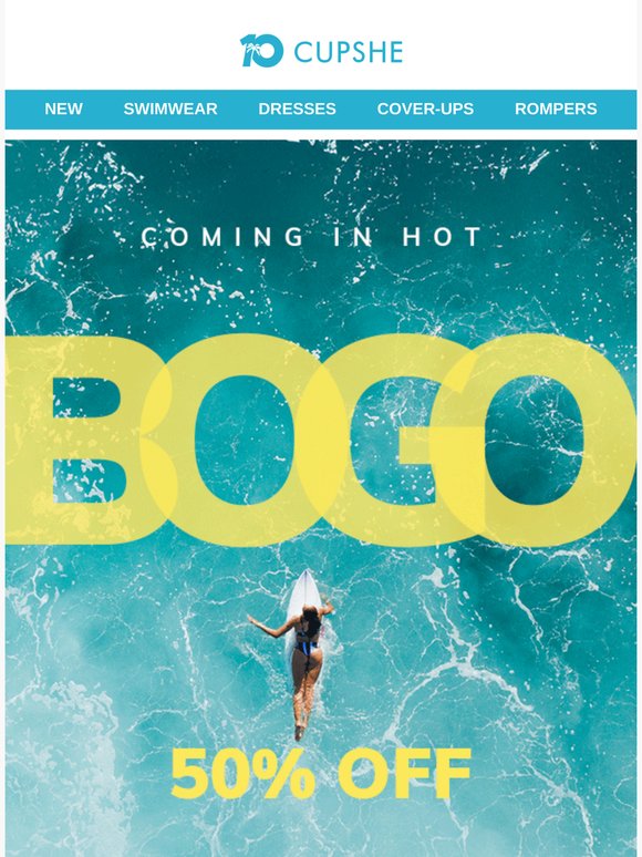Last Call for BOGO 50% Off!