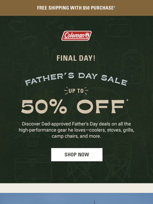 Happy Father’s Day: Up to 50% Off Dad-Approved Deals