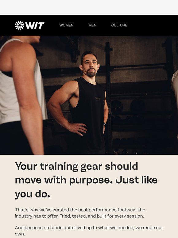 Performance wear that truly performs.