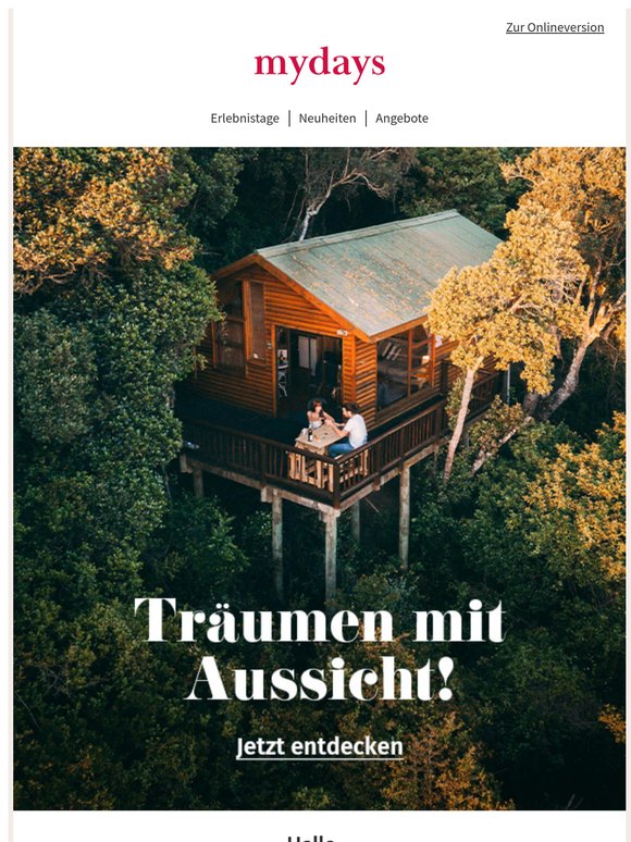 —, warum nicht mal im Baumhaus kuscheln? 💫