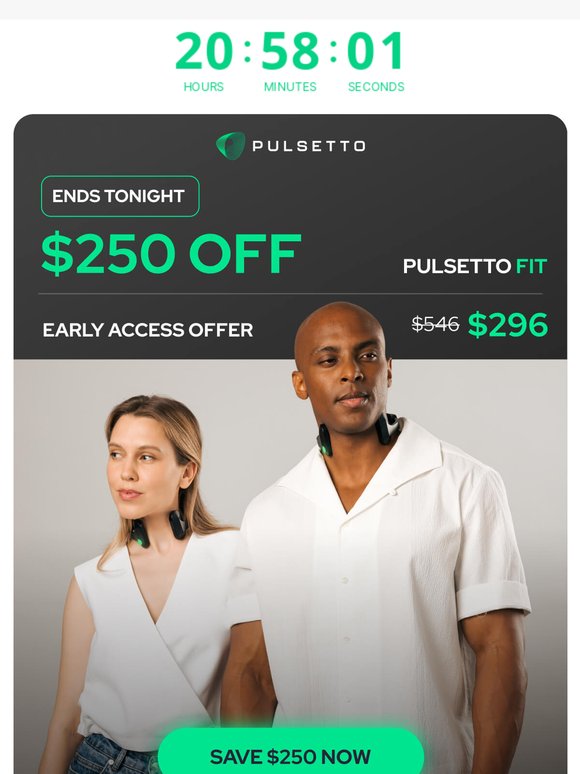 Early access ends tonight