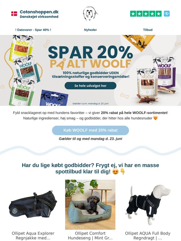 🐶 Hundens favoritsnack er på tilbud!