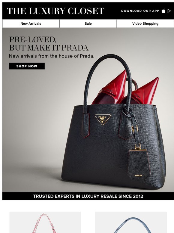 Pre-Loved, But Make It Prada