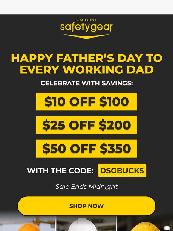 ⏰ FINAL HOURS: Father's Day Sale Ends at Midnight