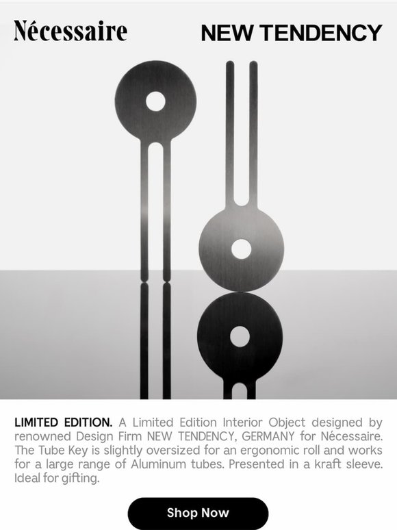 Nécessaire: Introducing The Tube Key. | Milled