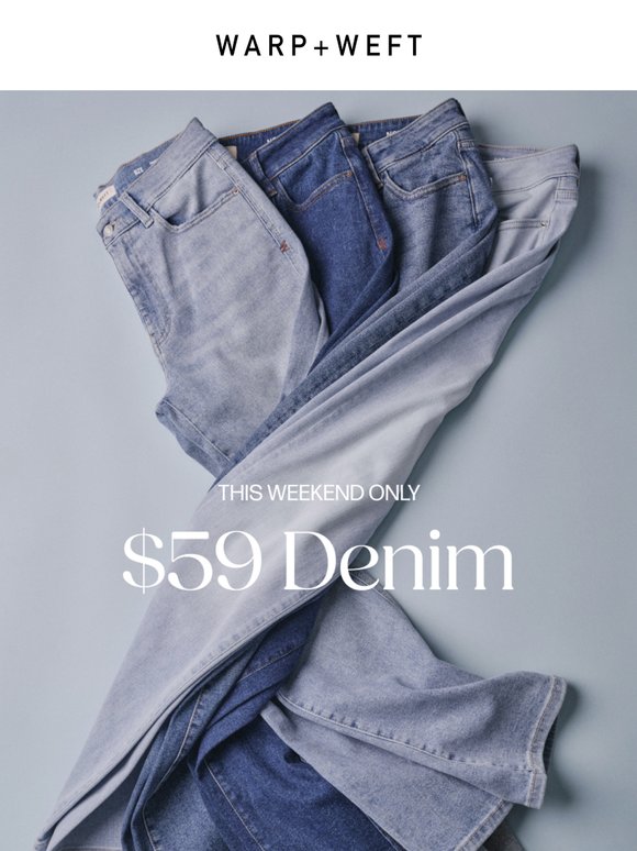 Last Chance | $59 Denim