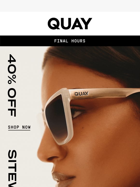 FINAL HOURS 🚨 | 40% OFF SITEWIDE
