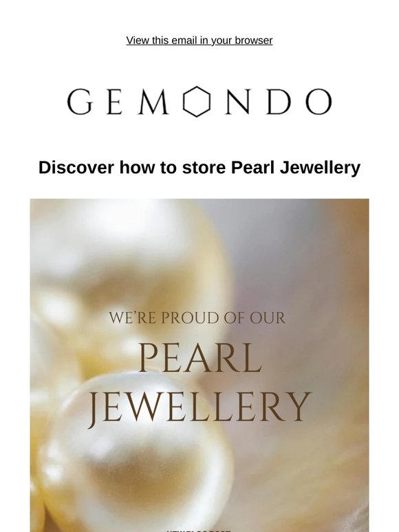 You've got to see our Pearl jewellery🤍