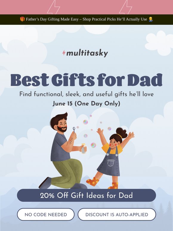 🎁 For the most hardworking Dad in the world!