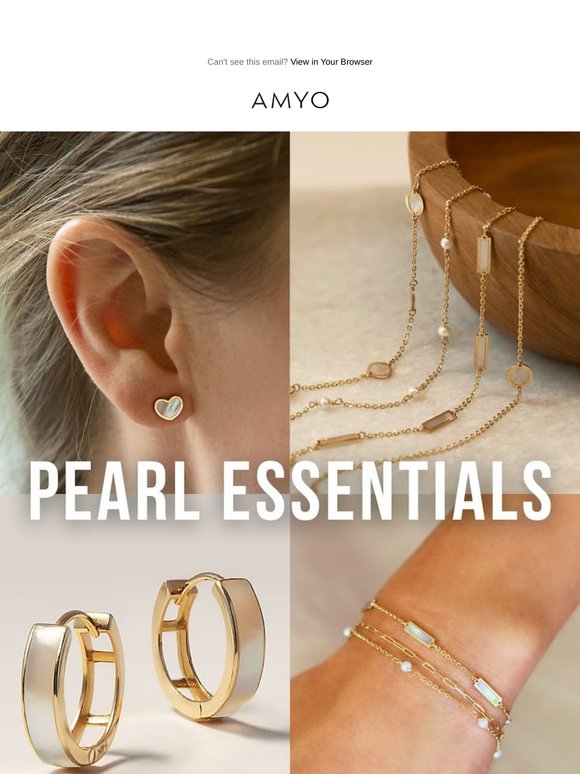 Your Summer Glow, Now in Pearl ☀️
