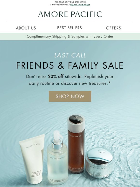 Last Day to Indulge in 20% Off Luxury Skincare