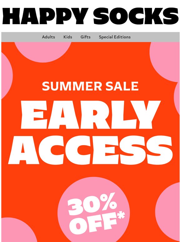 Don't Miss Early Access—30% OFF