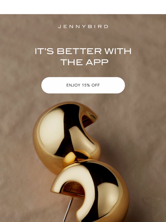 Shop the App For 15% Off