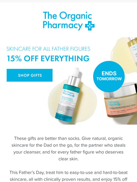 Celebrate all father figures with 15% off