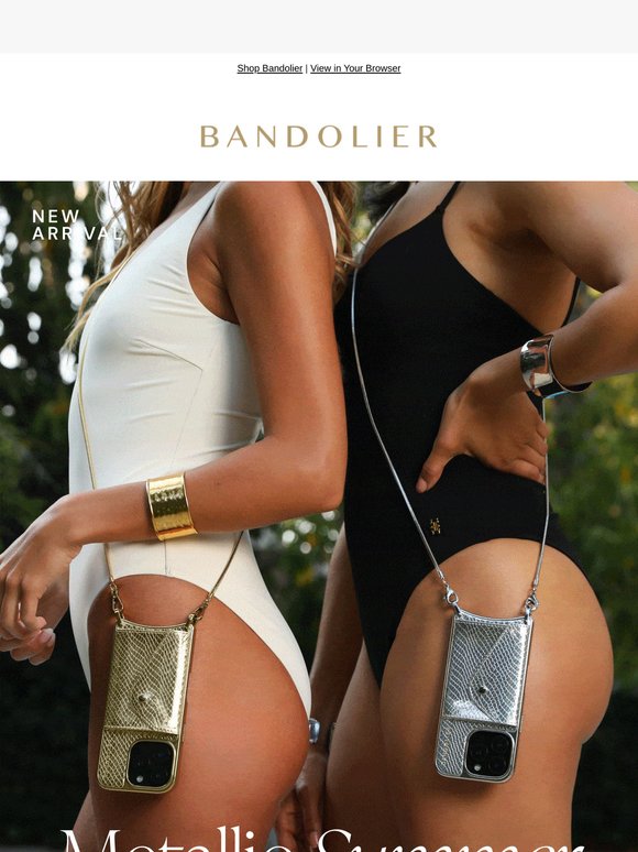 新品 Bandolier☆QUINN AirPodチェーン ネックレス スマホ