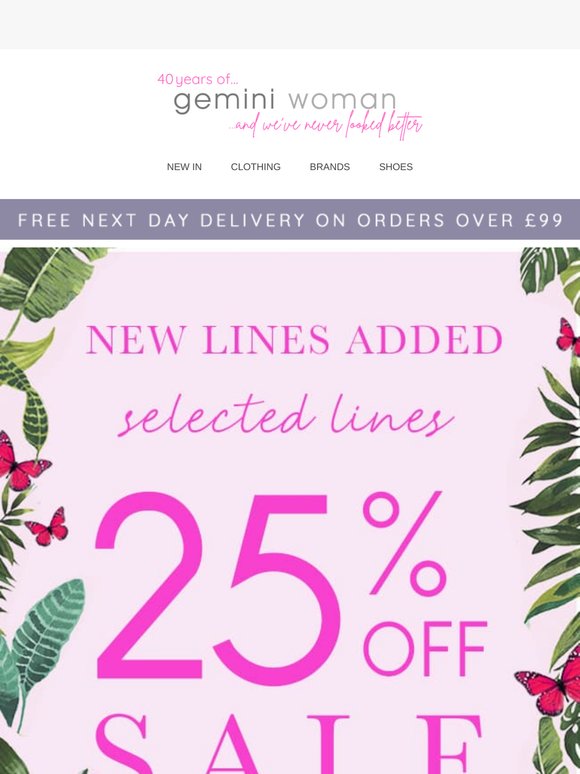 25% OFF SALE | Summer Just Got Better☀️