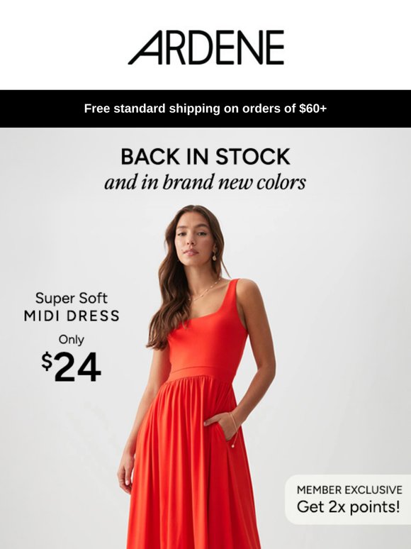 Don't scroll: It's BACK... and only $24!