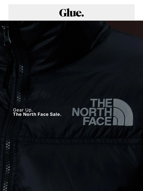 Gear Up. The North Face Sale.