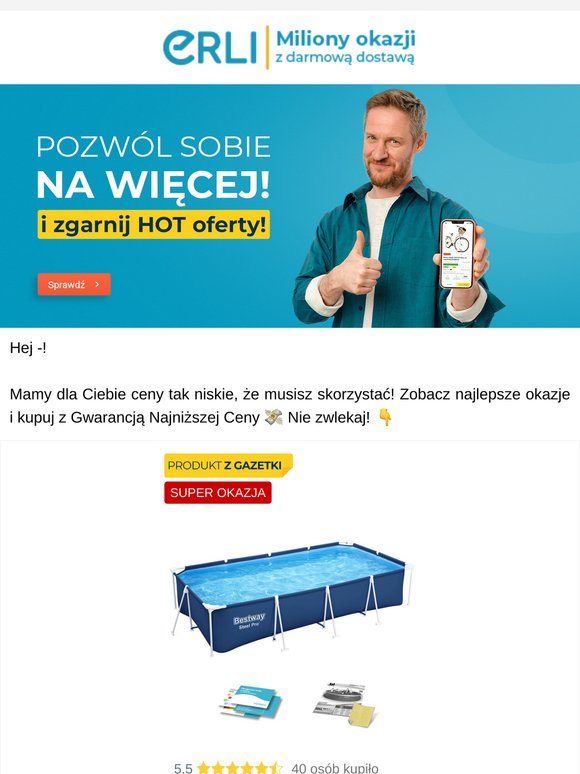 Mega promocje na ERLI! 😍