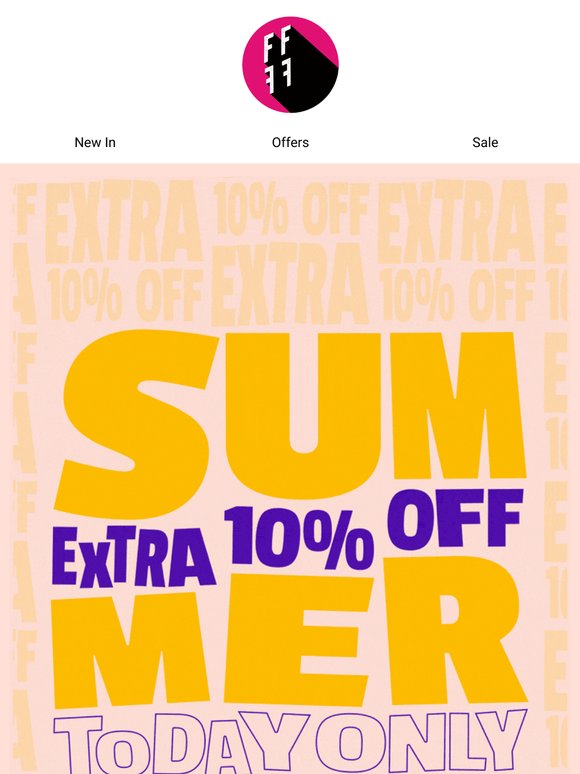 Today Only: Save big[ger] in our Sale!