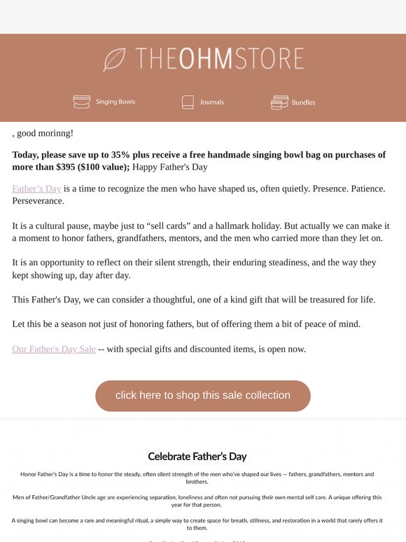 Father's Day Sale!
