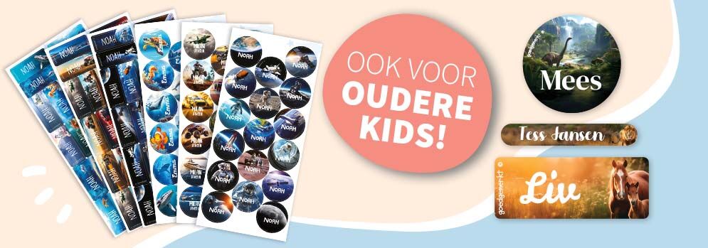 Real World Naamstickers