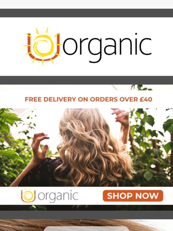 Discover The Best Products For All Hair Types With UOrganic.co.uk.....