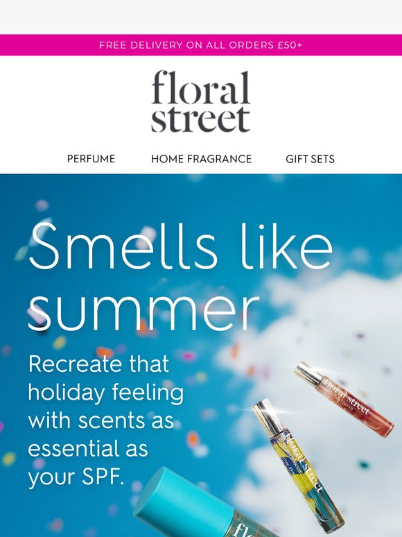 Smells like summer ☀️