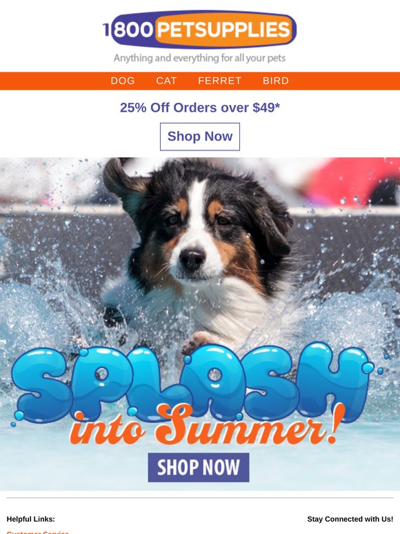 Pet Dads - It's Your Day! 25% Off Your Order