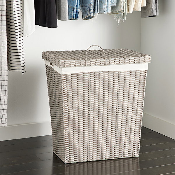 The Container Store Montauk Rectangular Hamper