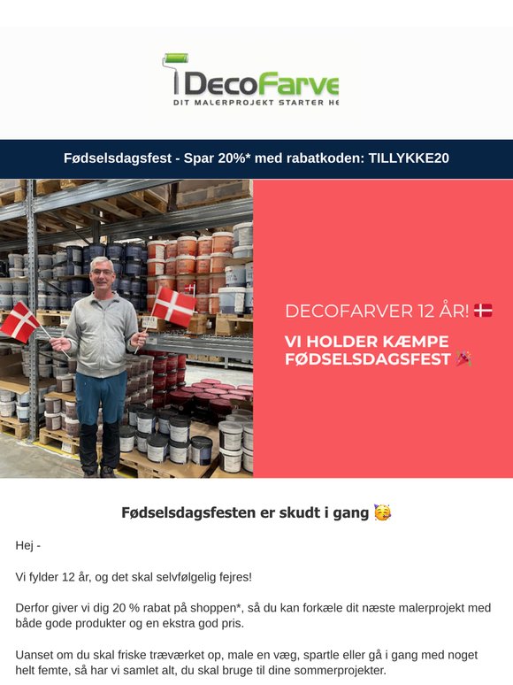 Vi fejrer fødselsdagsfest! 🎁