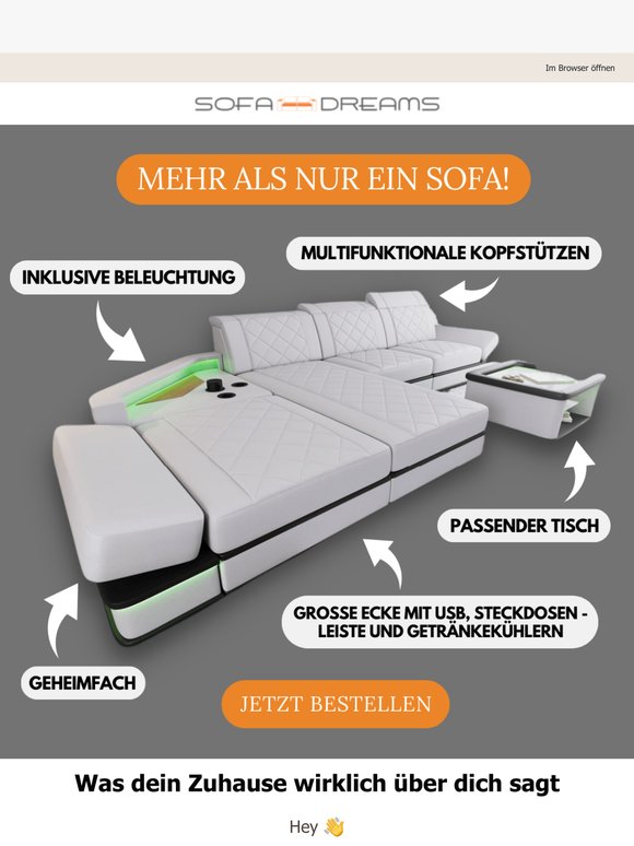 🚀 Und was sagt dein Sofa über dich aus?