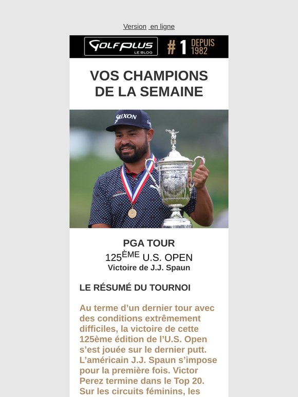 Les Ventes privées continuent ! Tentez de remporter une journée avec Romain Langasque et découvrez le putter victorieux à l'U.S. Open