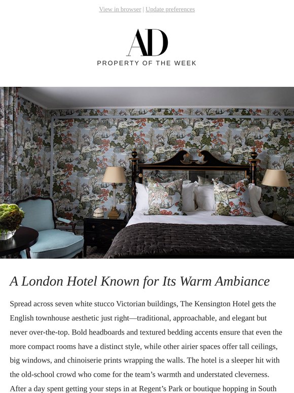 A London Hotel Known for Its Warm Ambiance