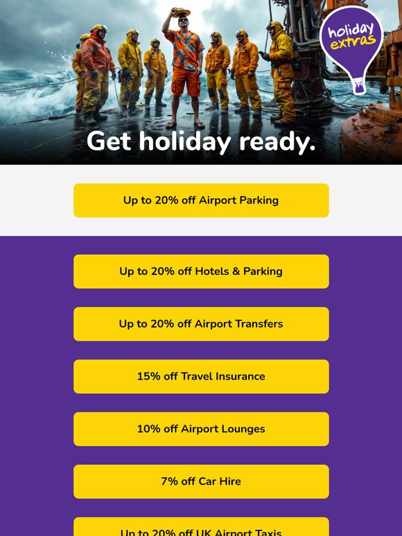 Your Airport Parking discount is inside