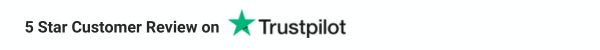 5 Star Customer Review on TrustPilot