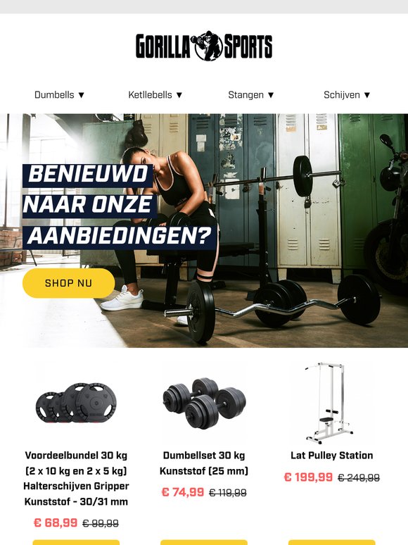 Best sellers met korting!