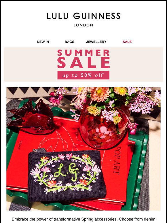 Our Sale accessories edit, now up to 50% off 💋