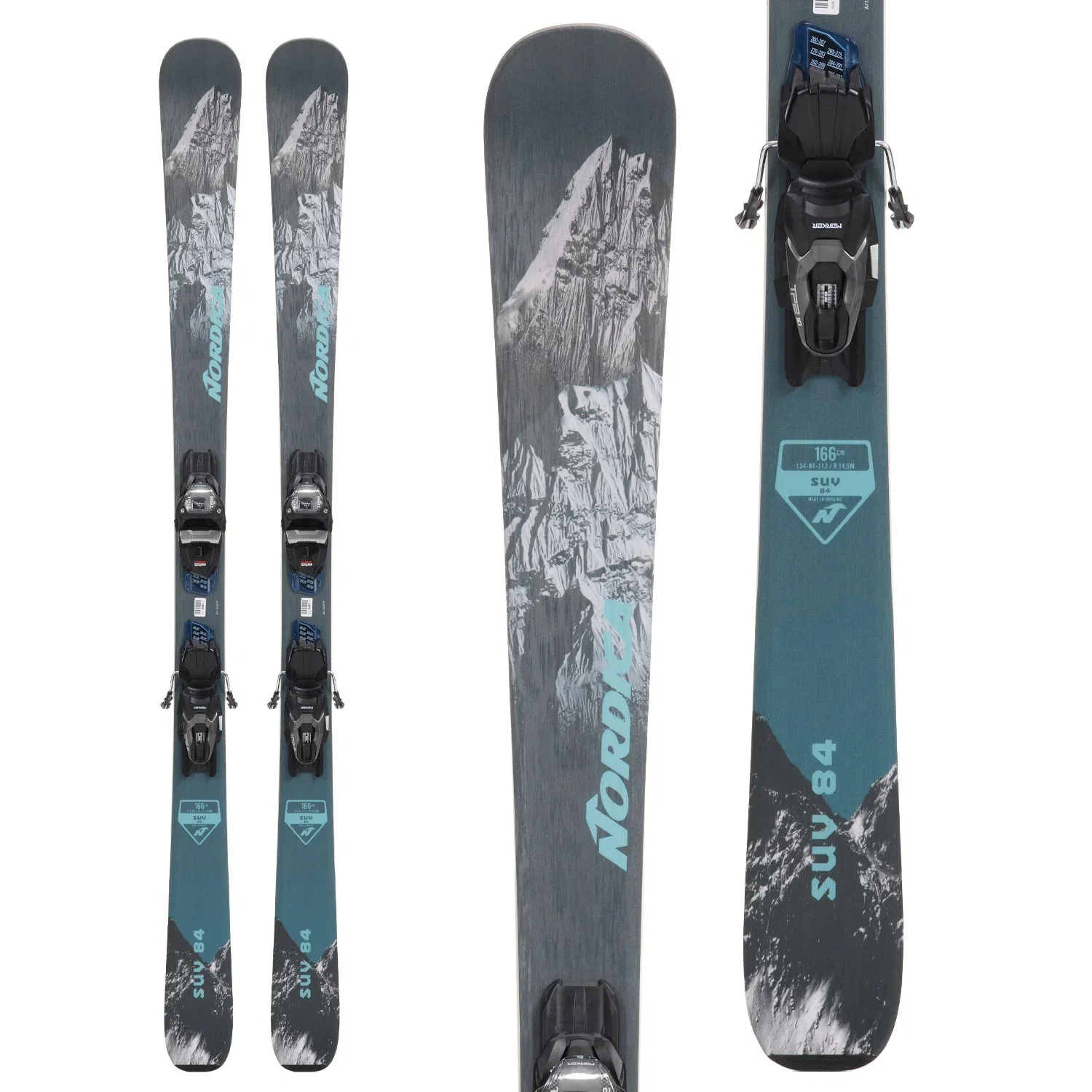 Image of Nordica SUV 84 + TP2 Compact FDT Ski Bindings
