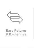 Easy Returns & Exchanges