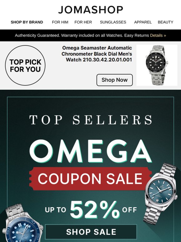 OMEGA WATCHES: FOR YOU