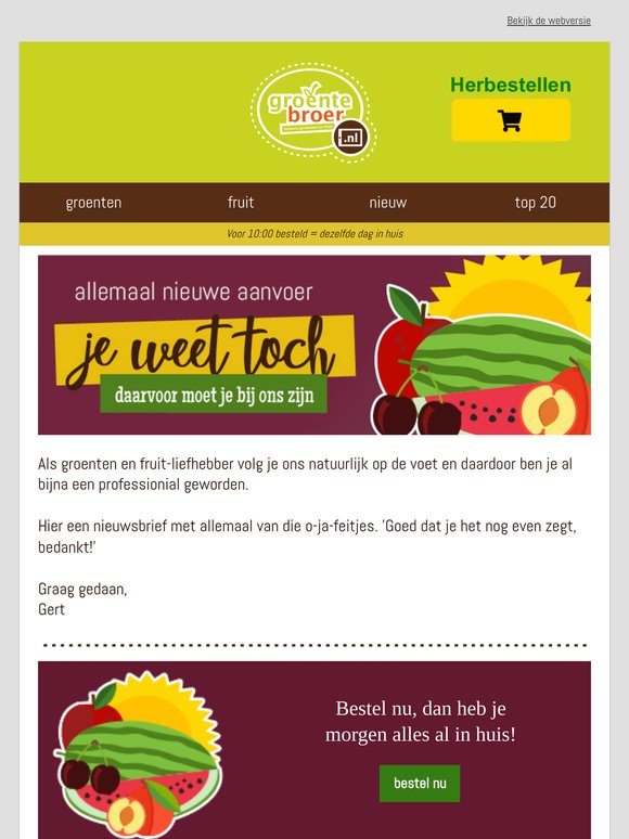 Goedkope kersen & nieuwe harde appels 🍒🍎
